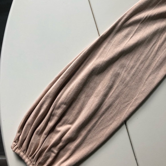 Tan / nude cold shoulder dress | WORN ONCE - Picture 2 of 3